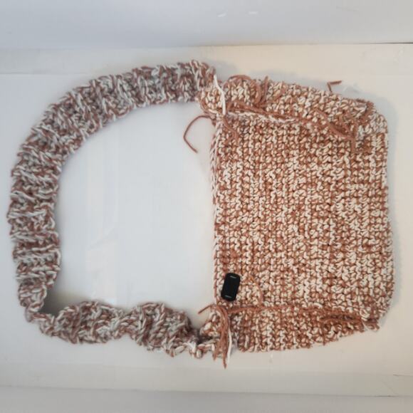 Hand made Crotched Hobo Bag 10.5x10.5 - Picture 2 of 3